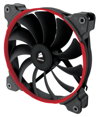 Corsair AF140 Case Fan (1150rpm / 67.8cfm) Χωρίς Led Φωτισμό και Σύνδεση 3-Pin