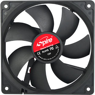 Spire Fan Blower 120 Case Fan (1500rpm / 66cfm) Χωρίς Led Φωτισμό και Σύνδεση 3-Pin