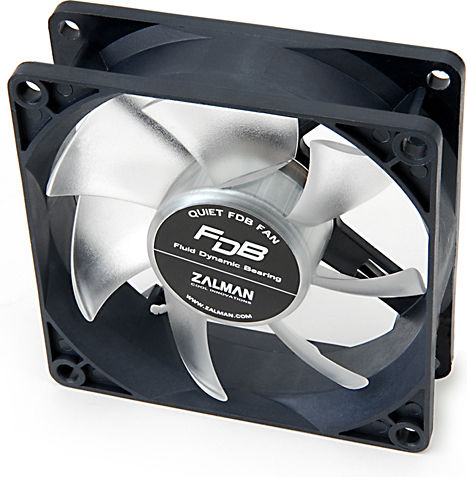 Zalman ZM-F1 FDB(SF) Ventilator Pentru Carcasă 80mm (2000rpm) Fără LED-uri Și Conexiune 3-Pin