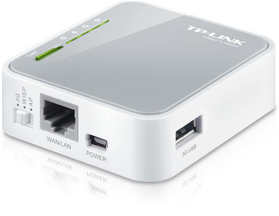 TP-LINK TL-MR3020 v1 Ασύρματο 4G Mobile Router Wi‑Fi 4