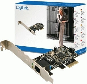 LogiLink Wired Gigabit (1Gbps) Ethernet PCI-e Card