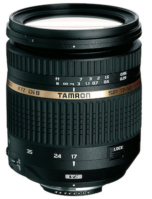 Tamron Crop Φωτογραφικός Φακός SP AF 17-50mm F2.8 XR Di II VC Standard Zoom για Nikon F Mount Black