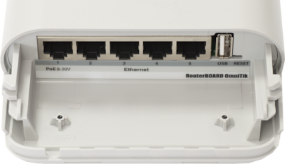 MikroTik U-5HnD Zugriffspunkt Dualband (2,4 & 5 GHz)