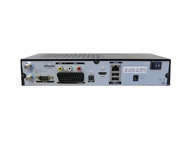VU+ Δορυφορικός Αποκωδικοποιητής Solo2 HD (720p) DVB-S2 με Λειτουργία Εγγραφής PVR σε Μαύρο Χρώμα