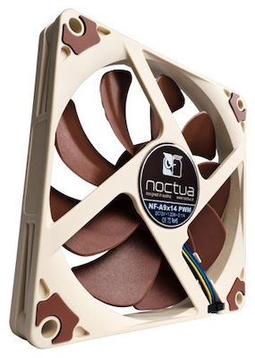 Noctua NF-A9x14 Case Fan 92mm με Σύνδεση 4-Pin PWM Καφέ