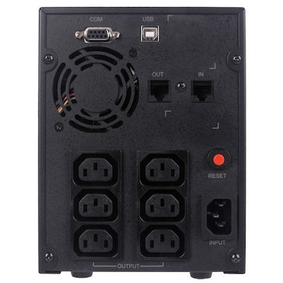 CyberPower VALUE1200EILCD UPS Line-Interactive 720W with 6 IEC Power Plugs