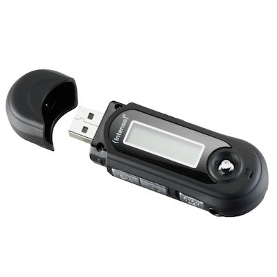 Intenso Music Walker MP3 Player (8GB) with LCD Display Black