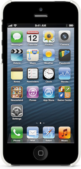 Belkin Back Cover Plastic Alb (iPhone 5/5s/SE)