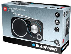 Blaupunkt BA-208 Retro Φορητό Ραδιόφωνο Μπαταρίας Μαύρο