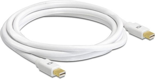 DeLock Cable mini DisplayPort male - mini DisplayPort male 1.5m White (82775)