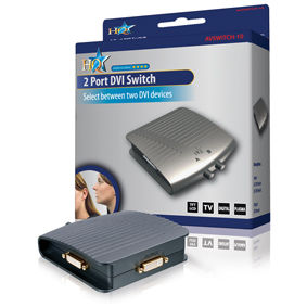 HQ AVSWITCH-10 KVM & Data Switch με DVI / PS/2