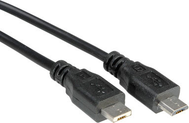 Roline 1.8m USB 2.0 Cable A-Male to B-Male (11.02.8753)