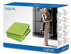 LogiLink Alu Card Reader USB 2.0 for /S/D/ /m/i/c/r/o/S/D/ /M/e/m/o/r/y/S/t/i/c/k/ / / / Green