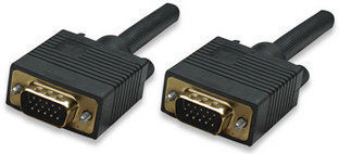 Manhattan Cable VGA male - VGA male Μαύρο 1.8m (390668)