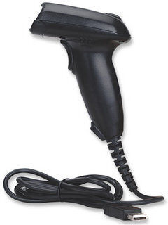 Manhattan Handheld Scanner Wired with 1D Barcode Reading Capability