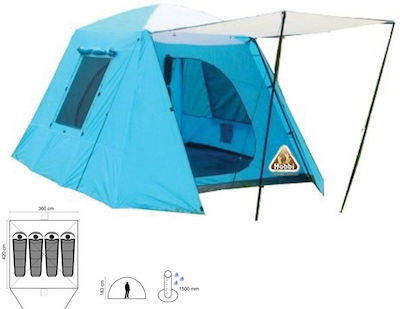 Panda Camping Tent Igloo 3 Seasons for 4 People 244x244x183cm 10367