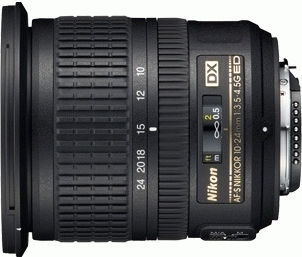 Nikon Crop Obiectiv Foto AF-S DX Nikkor 10-24mm f/3.5-4.5G ED Zoom