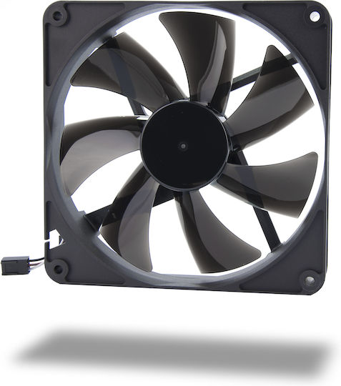 Noiseblocker PK2 Case Fans 140mm 1200rpm 54.7cfm Without LEDs Connection 3-Pin