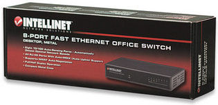 Intellinet Unmanaged L2 Switch with 8 Ethernet Ports