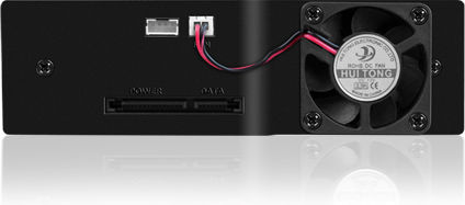 Icy Box IcyBox 3,5" SATA hard drive rack in 1x5,25" Black (IB-170SK-B)