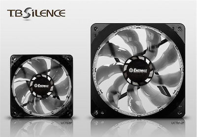 Enermax T.B. Silence Case Fan 120mm (1500rpm / 71.28cfm) Χωρίς Led Φωτισμό και Σύνδεση 4-Pin PWM