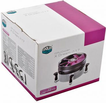 CoolerMaster X Dream i117 Ψύκτρα Επεξεργαστή Low Profile για Socket 775/115x