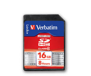 Verbatim Premium SDHC 16GB Class 10 U1 High Speed