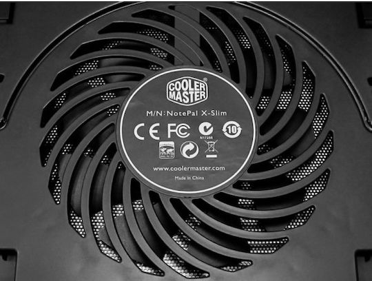 CoolerMaster NotePal X-Slim Suport de Răcire pentru Laptopuri de până la 17" cu 1 Ventilator