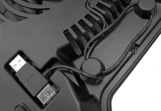 CoolerMaster NotePal X-Slim Suport de Răcire pentru Laptopuri de până la 17" cu 1 Ventilator