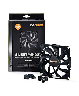 Be Quiet BL063 Case Fan 140mm (1000rpm / 60.4cfm) Χωρίς Led Φωτισμό και Σύνδεση 3-Pin