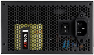 Corsair AXi Series AX860i 860W Захранващ блок за компютър Пълен модул 80 Plus Platinum