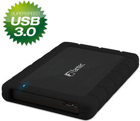 Fantec AluPro U3 Case for Hard Drive 2.5" SATA III with Connection USB 3.0