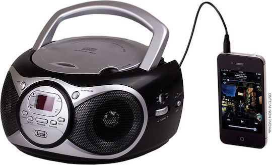 Trevi CD 512 Преносима Аудиосистема с CD Радио Черен