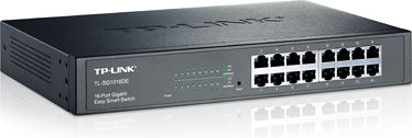 TP-LINK TL-SG1016DE Managed L2 Switch with 16 Gigabit (1Gbps) Ethernet Ports