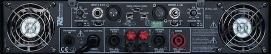 Power Dynamics PDA-B1500 Τελικός Ενισχυτής PA 2 Καναλιών 750W/4Ω 500W/8Ω με Σύστημα Ψύξης 171.193