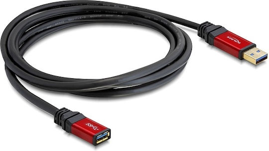 DeLock 1m USB 3.0 Cable A-Male to A-Female (82752)