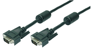 LogiLink VGA Cable D-Sub 15-pin male - D-Sub 15-pin male 10m (CV0016)