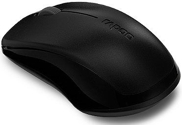Rapoo Wireless Optical Mouse 1620 Ασύρματο Ποντίκι Μαύρο