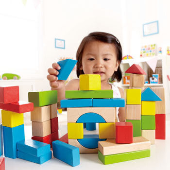 Hape Τουβλάκια Maple Ξύλινα για 1+ Έτους 50τμχ