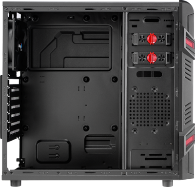 Aerocool GT Advance Midi Tower Computer Case Black