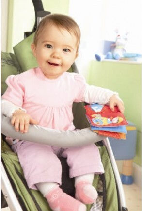 Haba Βιβλίο Δραστηριοτήτων First Words από Ύφασμα για Νεογέννητα