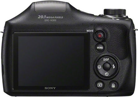 Sony H300 Compact Φωτογραφική Μηχανή 20.1MP Οπτικού Ζουμ 35x Μαύρη