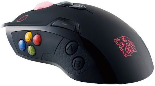 Thermaltake Volos RGB Laser Gaming Ποντίκι 8200 DPI Μαύρο