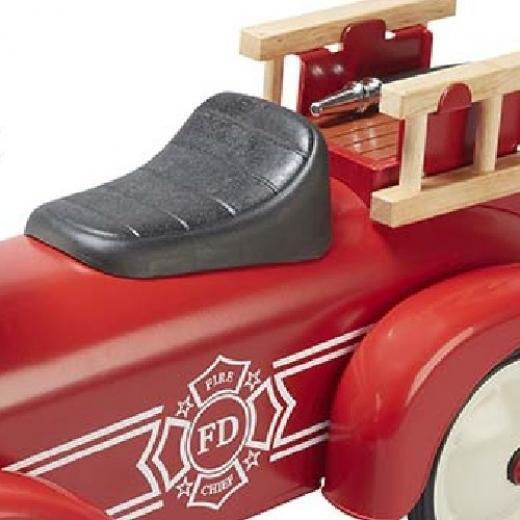 Goki Fire Brigade Αυτοκινητάκι Ride On για 12+ μηνών Κόκκινο