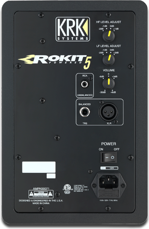 KRK Rokit 5 G3 Αυτοενισχυόμενο Ηχείο Studio Monitor 2 Δρόμων 50W (Τεμάχιο) Μαύρο