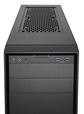 Corsair Obsidian 350D Windowed Midi Tower Компютърна кутия Черен
