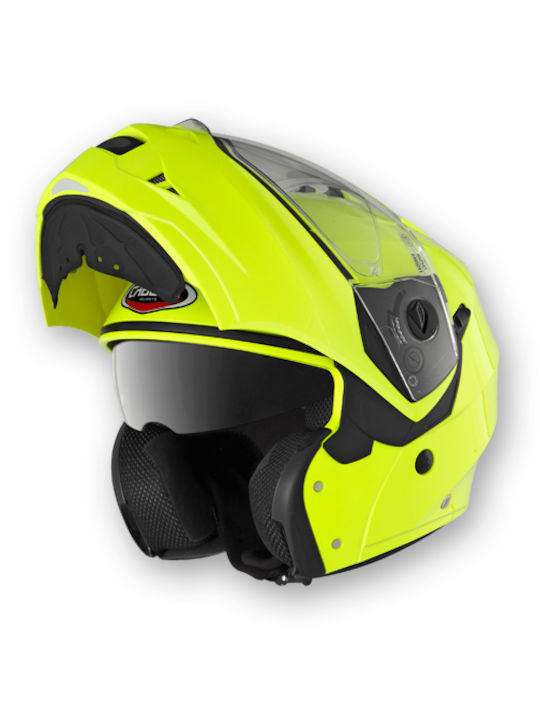 Caberg Duke Hi-Vision Мотоциклетна Каска Обръщаем ECE 22.05 1550гр с Pinlock и Sunvisor CAB000KRA375