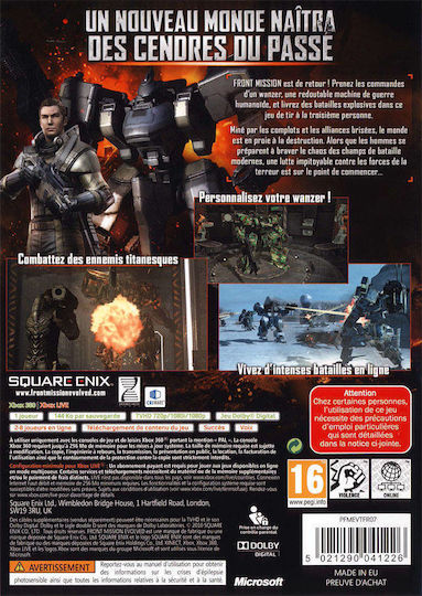 Front Mission Evolved XBOX 360 Game (Used)