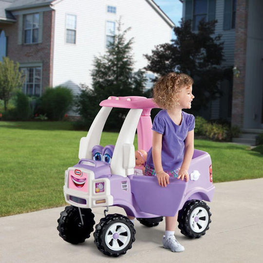 Little Tikes Cozy Truck Car Ride On With Sounds Pink