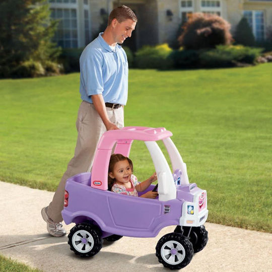 Little Tikes Cozy Truck Car Ride On With Sounds Pink
